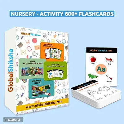 Nursery Fun-Filled Activity Based Glossy 600+ Flashcards