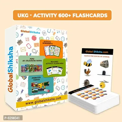UKG Fun-Filled Activity Based Glossy 600+ Flashcards