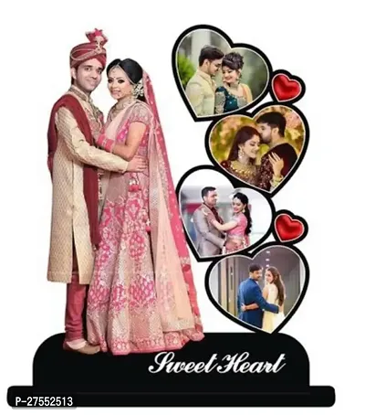 Heart Shape Personalized Photo Standy