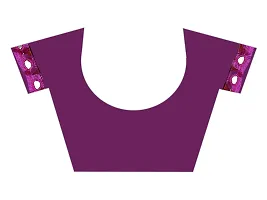 RJB women's silk bland digital printed saree with blouse pieace (2262-patti_purple_free size)-thumb3