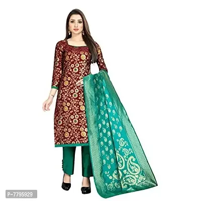 RJB Jacquard Woven Salwar Suit Material (Unstitched)-thumb0
