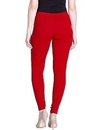 PELIAN EMBIAR Regular Fit Full Length Women's Ankle Length Leggings Red Color Slim Bottom-thumb1