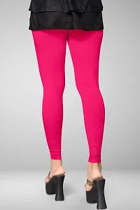 PELIAN The Ultimate Leggings | Super-High Waisted | Non-Transparent Cloud Soft Fabric | Ankle Length (M, Pink)-thumb3