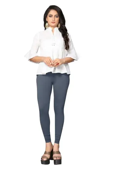 Stylish Cotton Blend Leggings For Women