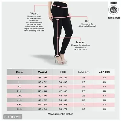 PELIAN EMBIAR Regular Fit Full Length Women's Ankle Length Leggings Red Color Slim Bottom-thumb4