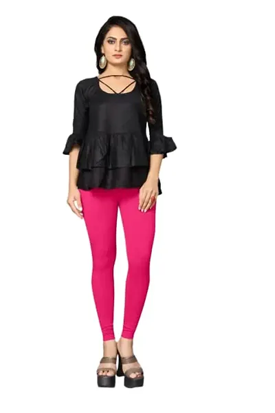 Stylish Cotton Blend Leggings For Women