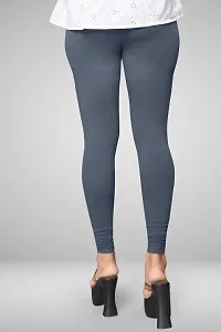 PELIAN The Ultimate Leggings | Super-High Waisted | Non-Transparent Cloud Soft Fabric | Ankle Length (XL, Light Blue)-thumb3