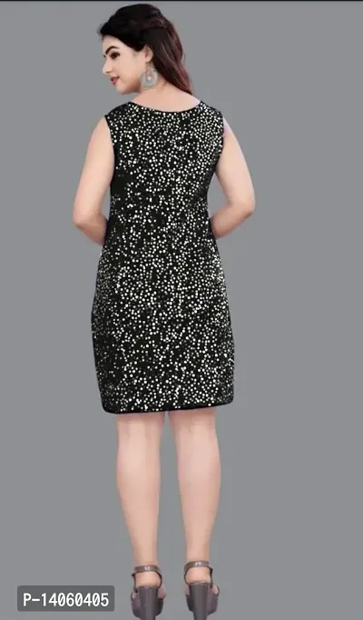 Stylish Velvet  Bodycon Dress For Women-thumb4