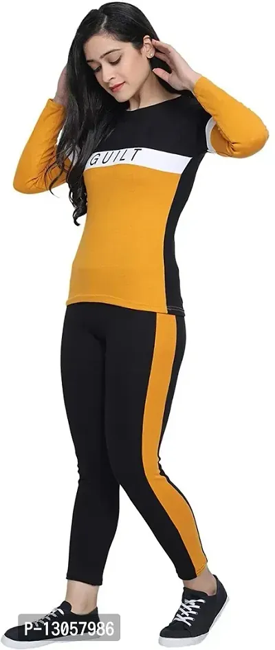 Stylish Cotton Blend Track Suit For Women-thumb4