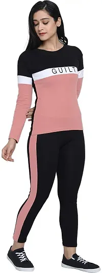 Stylish Cotton Blend Track Suit For Women-thumb3