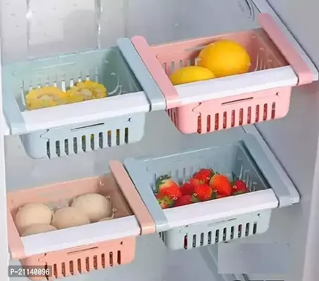 Refrigerator Storage Rack Space Saver