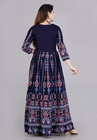 Blue Anarkali Kurta For Woman-thumb1