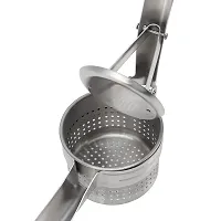 Potato Ricer and Masher Large Heavy Duty Stainless Steel Manual Masher Ricer Kitchen Tool Food Ricer Press Strainer Great for Smooth and Fluffy Mashed Potatoes, Puree, Fruit Juicer-thumb1