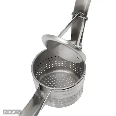 Potato Ricer and Masher Large Heavy Duty Stainless Steel Manual Masher Ricer Kitchen Tool Food Ricer Press Strainer Great for Smooth and Fluffy Mashed Potatoes, Puree, Fruit Juicer-thumb2