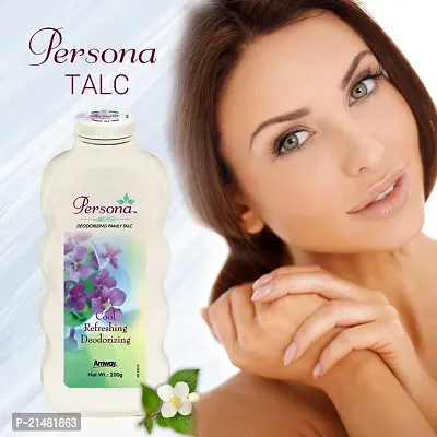 Buy Amway Persona Deodorizing Family Talc Powder 200gm Online In