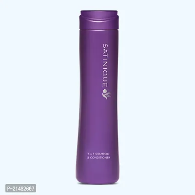 Amway SATINIQUE 2-in-1 Shampoo  Conditioner For All Hair Types (250ml)