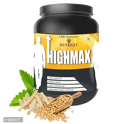 Nutriley Highmax, Height Increasing Whey Protein for Height Growth, Height Gain & Bone Mass (1 Kg Pack) Banana Flavour-thumb0