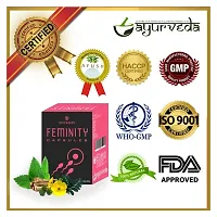 Nutriley Feminity  Female Fertility Capsules for Irregular Ovulation, Fertility, strengthening uterus, Increasing fertility  women sexual wellness (50 Capsules)-thumb4