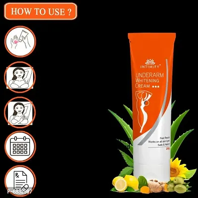 Intimify Underarm whitening and lightening cream, Underarm darkness removal cream in 20gm Pack of 1.-thumb3