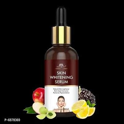Intimify Skin whitening serum,Soft skin whitening serum for Permanent face whitening and Glow with Lemon 30ml Pack of 1.