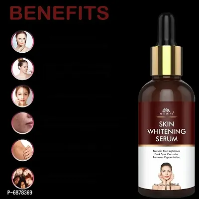 Intimify Skin whitening serum,Soft skin whitening serum for Permanent face whitening and Glow with Lemon 30ml Pack of 1.-thumb2