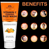 Intimify Vitamin c face wash for Skin whitening and natural glow with Amla, Aloevera 100g Pack of 1.-thumb1