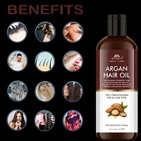 Intimify Argan hair oil, Hair fall oil,Reduce hair loss and Promote hair growth 120ml in pack of 1.-thumb1