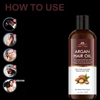 Intimify Argan hair oil, Hair fall oil,Reduce hair loss and Promote hair growth 120ml in pack of 1.-thumb3