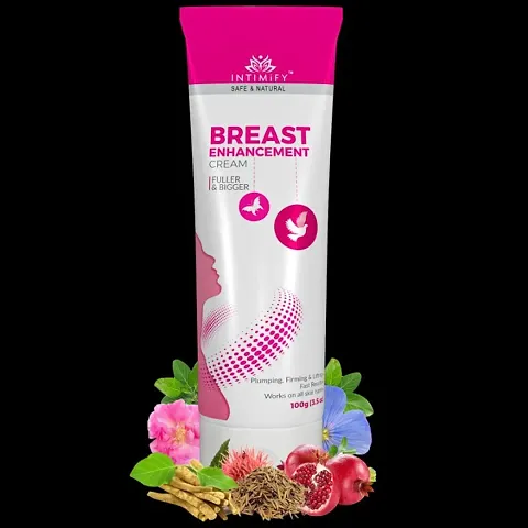Intimify Breast enhancement cream , Breast massage cream , Breast massage cream for girls makes Breast skin smooth  bigger size 100g Pack of 1.