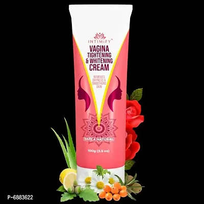Intimify Vagina whitening cream , Vagina tightening cream removes dryness  make smooth skin 100g Pack of 1.