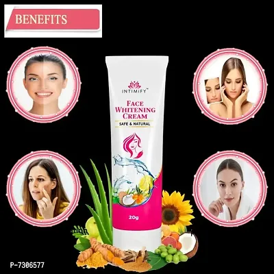 Intimify Fairness face cream, Dark spot remover cream, Scar removal cream for all skin types for oily  dry skin 20gm Pack of 2.-thumb3