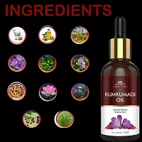 Intimify Kumkumadi face oil, Dark spot removal, Face glowing oil for uneven skin tone  dryness 30ml pack of 2.-thumb1