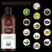 Intimify Jonk hair oil, Hair dandruff oil, Hair fall oil, hair Strengthening 100% Herbal 120ml pack of 2.-thumb1