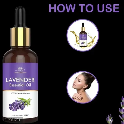 Intimify Best lavender hair oil, Best lavender hair oil for All hair  Skin type make hair thick  healthy 30ml Pack of 2.-thumb4