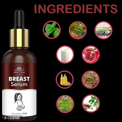 Intimify Breast skin whitening serum,Skin tightening, Breast shape serum for sexy breast 30ml Pack of 2.-thumb2