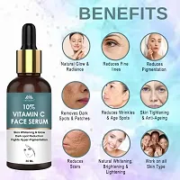 Intimify 10% Vitamin C Face Serum for Glowing Skin, Skin      Whitening, Brightening , Non-Irritating 30ml Pack of 3-thumb1