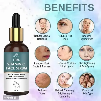 Intimify 10% Vitamin C Face Serum for Glowing Skin, Skin      Whitening, Brightening , Non-Irritating 30ml Pack of 3-thumb2