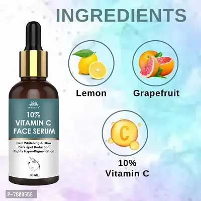 Intimify 10% Vitamin C Face Serum for Glowing Skin, Skin      Whitening, Brightening , Non-Irritating 30ml Pack of 3-thumb4