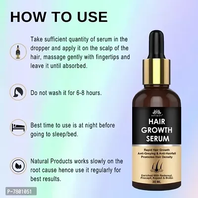 Intimify Hair serum for men  women, For Gorgeous  Shiny Hair, Helps In Everyday Styling , Adds Shine To Hair 30ml Pack of 1-thumb3