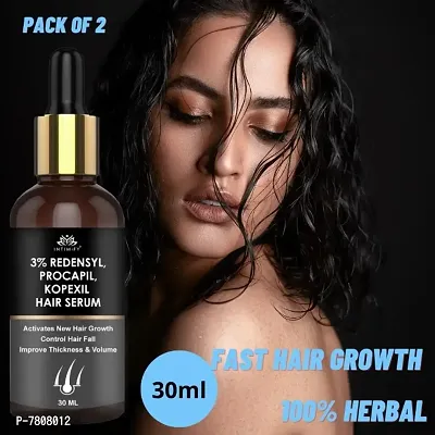 Intimify Redensyl 3% Advanced Hair growth serum for Men  women Redensyl hair growth serum with natural ingredients 30ml Pack of 2