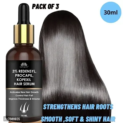 Intimify Hair Growth Serum Powered with Redensyl, Procapil 30ml Pack of 3