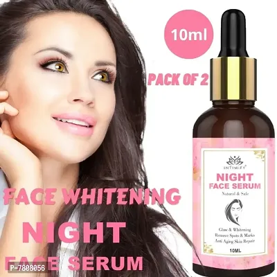 Intimify Night Face serum with Retinol, Kojic Acid for Glow skin 10ml Pack of 2