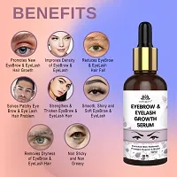 Intimify Herbal EyeBrow  Eyelash growth serum for Women  men 30ml Pack of 3-thumb1