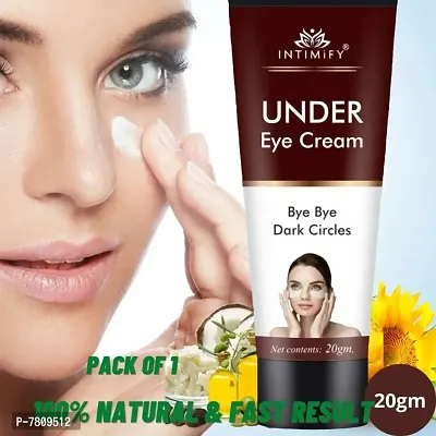 Intimify Eye Cream For Dark Circle Eyebag Dark Circle Remover Cream Eye Bags Wrinkles Removal Cream For Women And Men 20G Pack Of 1 Skin Care Dark Circles Wrinkles-thumb0