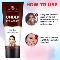 Intimify Eye Cream For Dark Circle Eyebag Dark Circle Remover Cream Eye Bags Wrinkles Removal Cream For Women And Men 20G Pack Of 1 Skin Care Dark Circles Wrinkles-thumb2