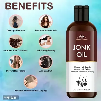 Intimify Jonk Oil, Leech Hair oil, Regrowth Hair oil 120ml Pack of 1-thumb2