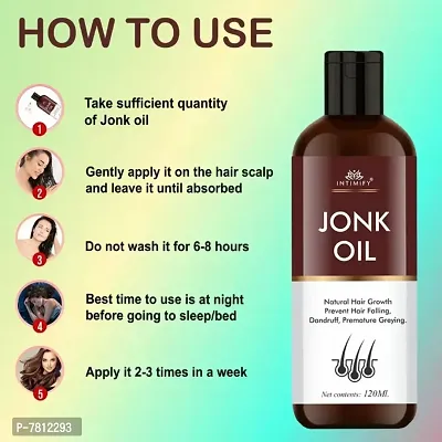 Intimify Herbal Jonk Oil for Hair problems in Men  Women 120ml Pack of 2-thumb3