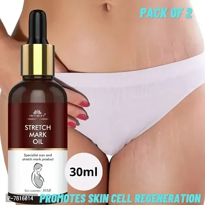 Intimify Pregnancy and maternity Stretch marks Removal Oil Stretch Marks And Scars oil For Women 30ml Pack of 2