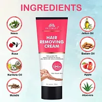 Intimify Natural Hair removal cream effective hair removal in just 5-10 mins keeps skin white  brightening 100gm pack of 2-thumb3