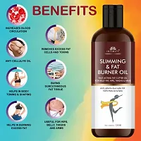 Intimify Hips  Thigh Fat loss fat go slimming weight loss body fitness oil Fat Burning Oil body fitness anti ageing oil for men women Slim Herbs Fat Burning Oil For Stomach, Hips 120ml Pack of 2-thumb1